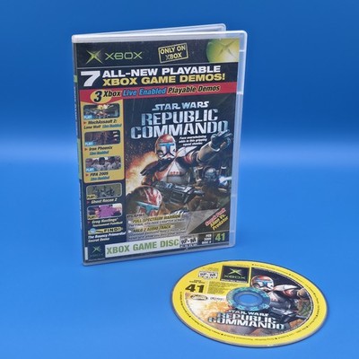 Xbox Official Magazine Game Demo Disc #41 Star Wars Republic Commando