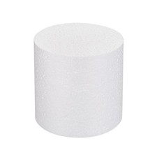 White Round Foam Cake Dummy 4x4" Dummy Cake Set for Party Crafts Display