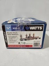 Watts 3/4-in Double Check Valve Assembly - 007M3-QT