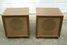 Vintage Super Set (1) Philips Holland  (1) Wolverine By Electro Voice Speakers