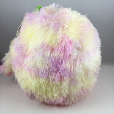 TY Monstaz - LOLA the Pink & Yellow Monster (Medium Size - 8 inch