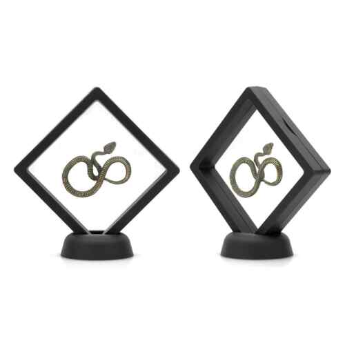 Schweberahmen 3D Display Schmuck Anhänger Münze Ring Box Etui & Ständer 5er-Pack UK - Bild 17 von 89