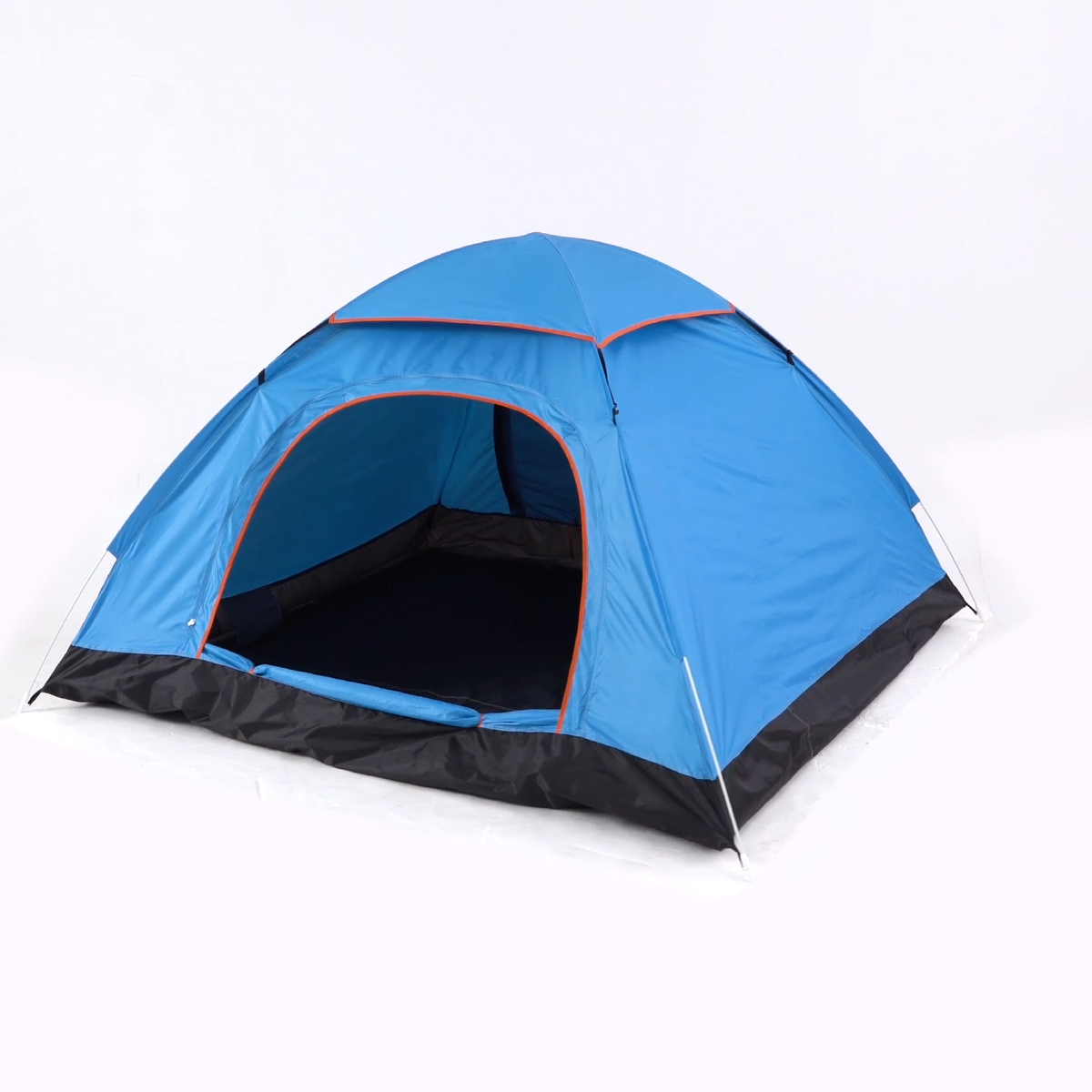 2 Person [DOUBLE LAYER+2 DOORS] Camping Dome Tent Portable