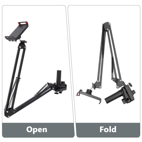 Rotary Folding Bracket Bedside Phone Support Long Arm Mobile Stand - 第 10/12 張圖片