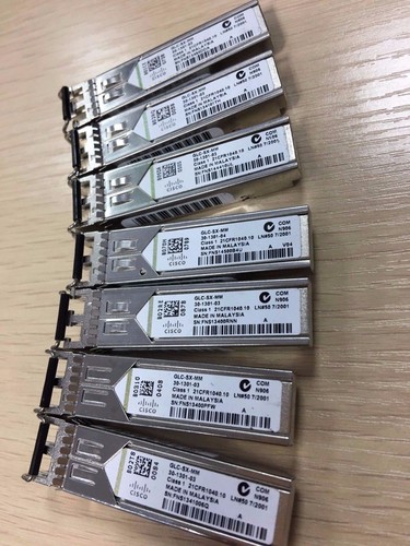 Menge 50 Stck. Cisco GLC-SX-MM 1000Base-SX SFP 850nm LC Transceiver Modul - Bild 1 von 4