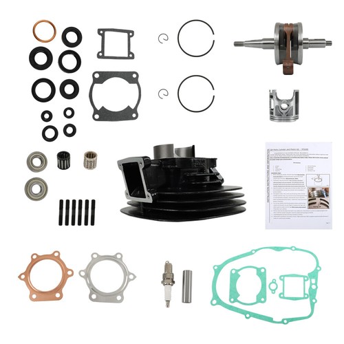 Piston Cylinder Crank Motor Gasket Seal Kit For Yamaha Blaster 200 66mm 88-06 - Picture 2 of 18