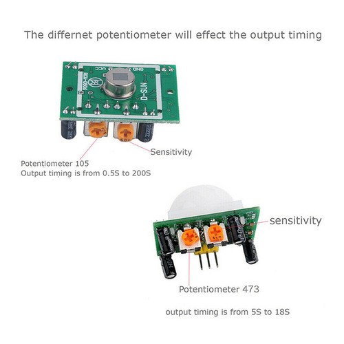 IR Pyroelectric Infrared IR PIR Motion Sensor Detector Module HC-SR501 2-10PCS - Picture 7 of 17