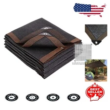 Breathable HDPE Shade Fabric - 20 FT x 20 FT for Outdoor Comfort & Protection