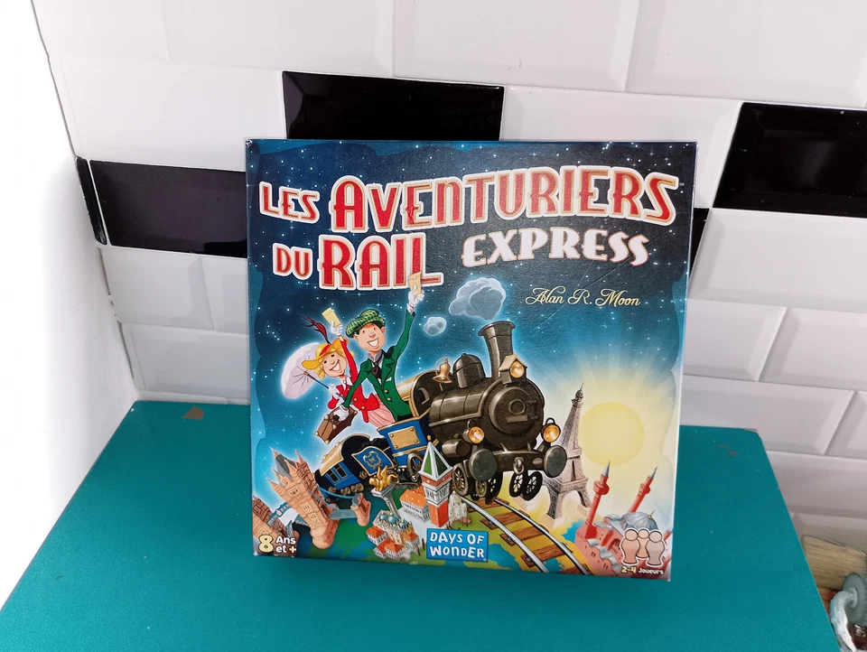 0803251 Jeu société complet les aventuriers du rail express days of wonder - Photo 1/2