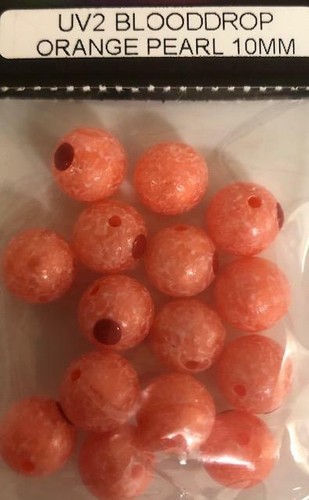 15 10 mm BLOODDROP UV2 EIPERLEN. U WÄHLE FARBE. FLIEGENFISCHEN ALASKA-FORELLE, STEELHEAD. - Bild 15 von 15