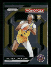 2024 Panini Prizm WNBA Monopoly Card #WNBA25 Rickea Jackson RC Sparks