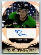 2015-16 Leaf Signature  AUTO #SPBG1 Brendan Guhle* *#/99 (ref 209603)