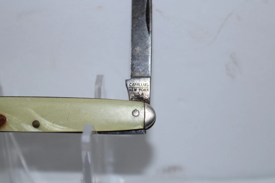 Mini navaja de bolsillo CAMILLUS #43, 2 hojas (1 lima de uñas y 1 hoja de cuchillo) Foto 2 de 4