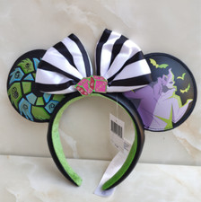 Disney Park Jack Edition Glow In The Dark Oogie Boogie Bash Ears Headband US