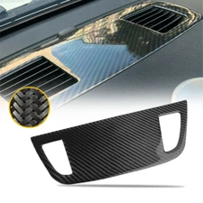 Carbon Fiber Interior Airvent Outlet Trim Cover For BMW 3 Series E90 E92 2005-12