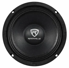 Rockville RM68PRO 6.5" 8 Ohm SPL Mid-Bass Midrange Car Speaker, 105dB 200w