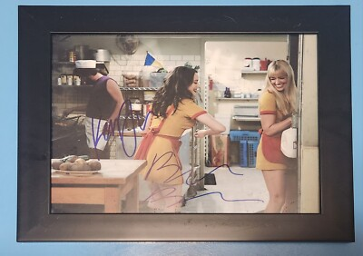 #ad Autographed 8x10 Beth Behrs Signed Photo Kat Dennings Auto 2 Broke Girls COA $168.00