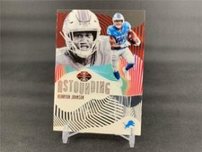 2019 PANINI ILLUSIONS KERRYON JOHNSON AST-KJ ASTOUNDING RED PARALLEL 29/50 LIONS