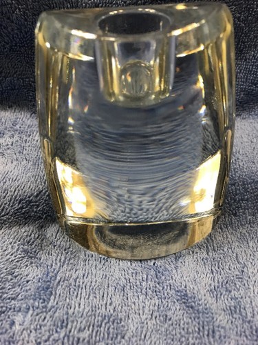 Waterford Crystal ECLIPSE Single Light Candlestick Holder 3.75" Signed - Picture 6 of 10