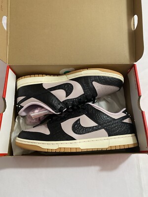 New Mens Size 13 Black Nike Dunk Low Retro LTD Basketball Shoes HF9191 001
