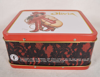 Dark Horse Olivia De Berardinis Metal Lunch Box 2000 New | eBay
