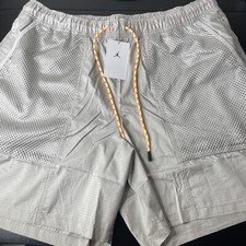 Mens Size Small Silver Grey Nike Air Jordan Jumpman Standard Fit Active Shorts