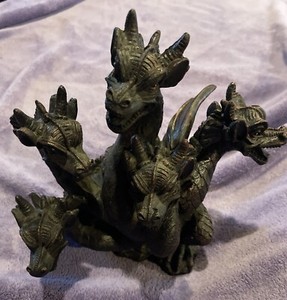 5 Dragon Incense Burner Smoke Comes Out Of Mouth