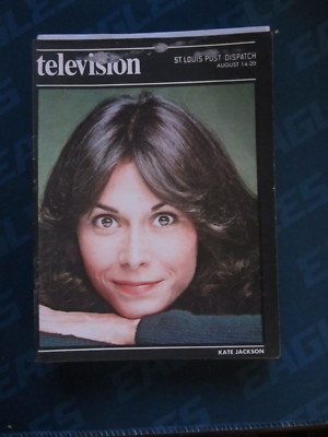 Post Dispatch Magazine Regional TV Guide Aug 1977 Kate Jackson Charlie's Angels