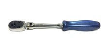 New Snap-on™ 1/4" drive Power Blue 6 7/8" Flex Head Ratchet THLFD72MB Dual 80