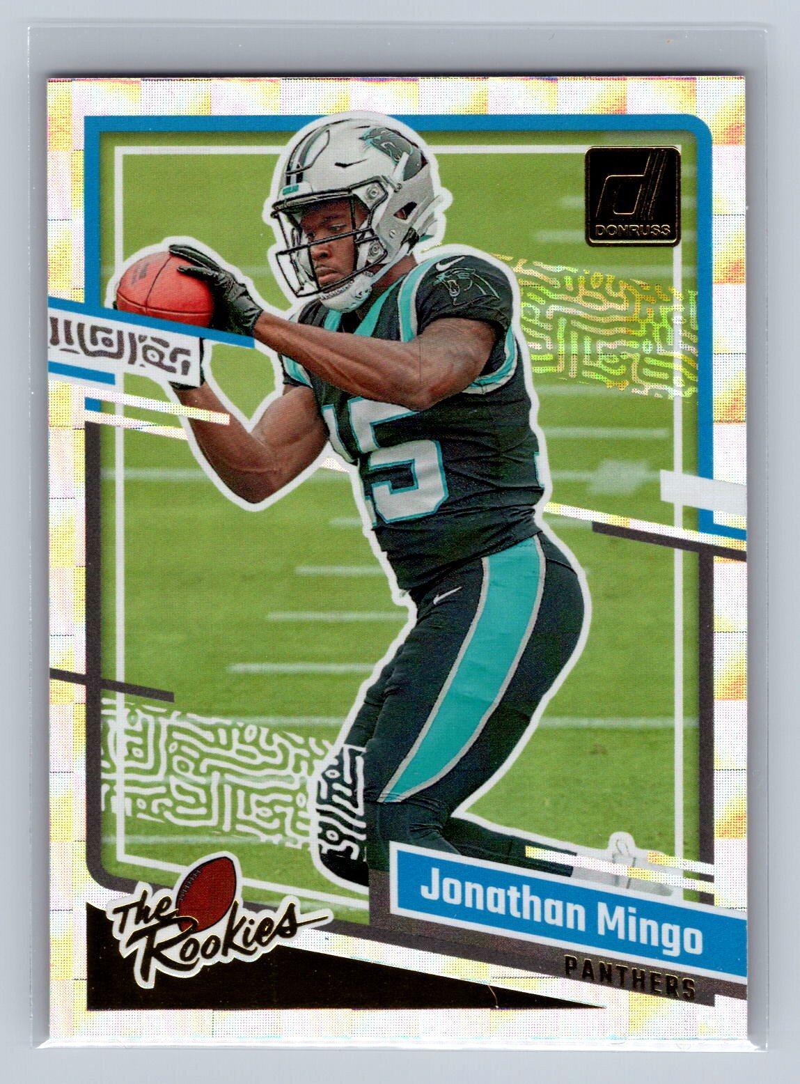 2023 Donruss Jonathan Mingo The Rookies #14 Carolina Panthers