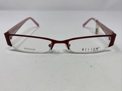 Helium Paris Italy HE3698S BORDEAUX/PINK 50-18-135 Metal