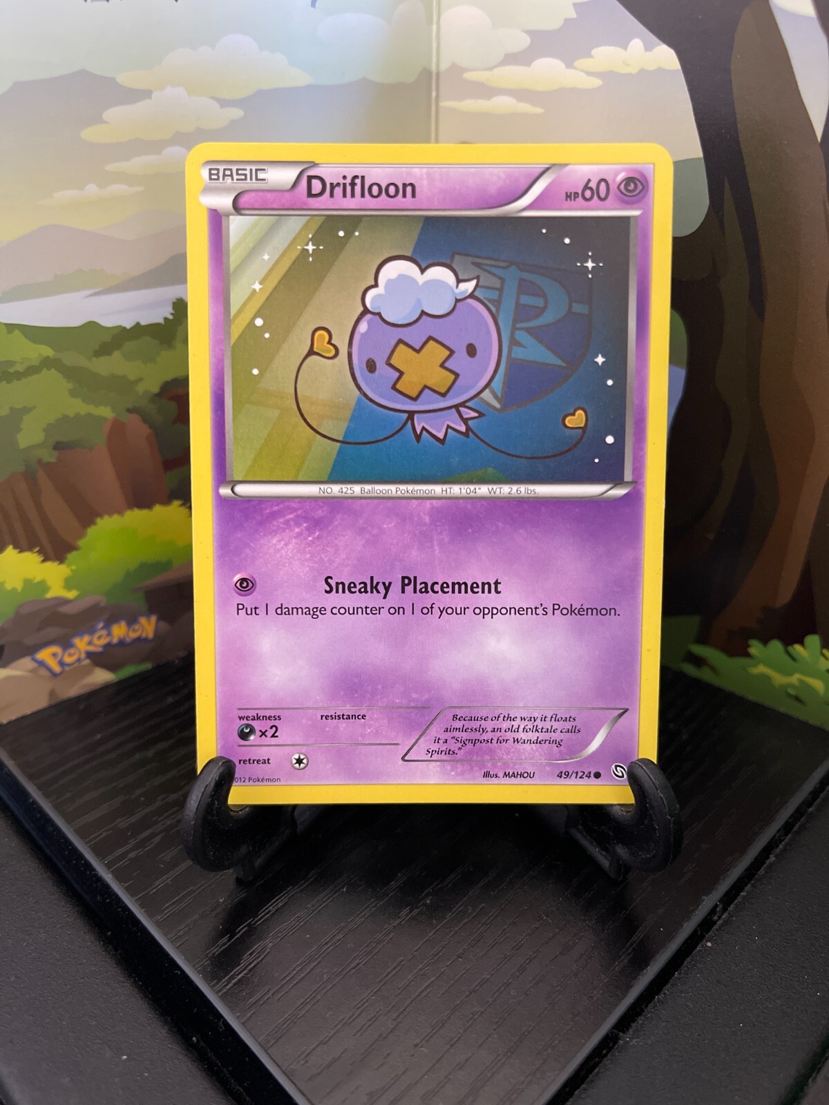 Drifloon 49/124 - Dragons Exalted - Common - Pokemon Card TCG - LP