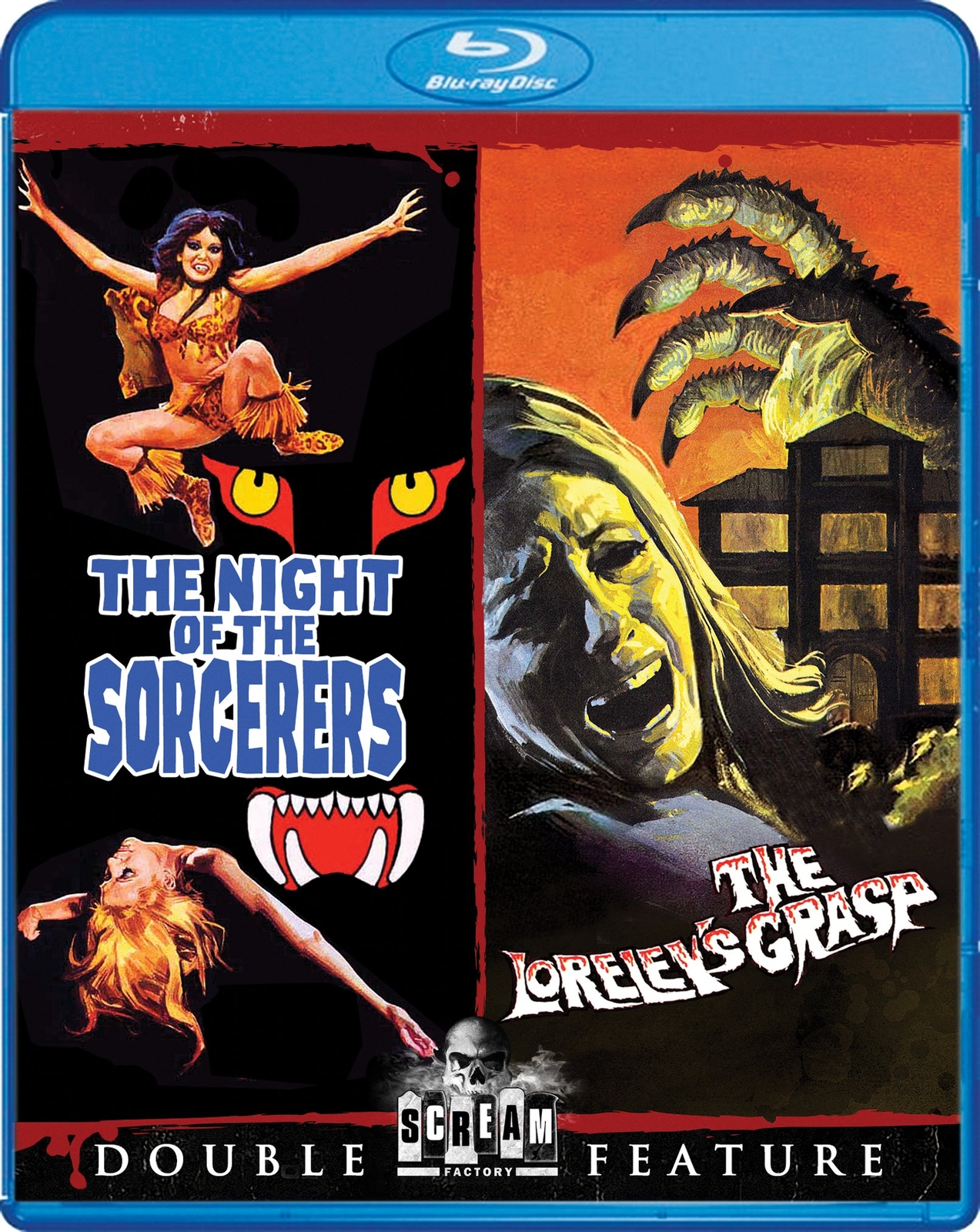The Night of the Sorcerers / The Loreley's Grasp Scream Factory Double (Blu-ray)