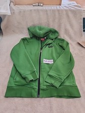 Boys Green Puma Full Zip Sweatshirt Size Small
