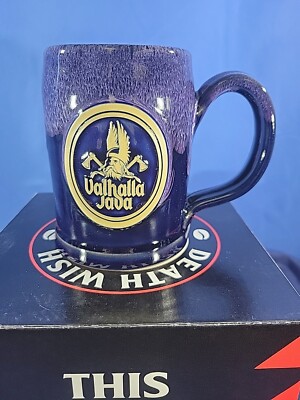  Death Wish Coffee Mug Limited Edition Valhalla Java  #695/1500 NIB