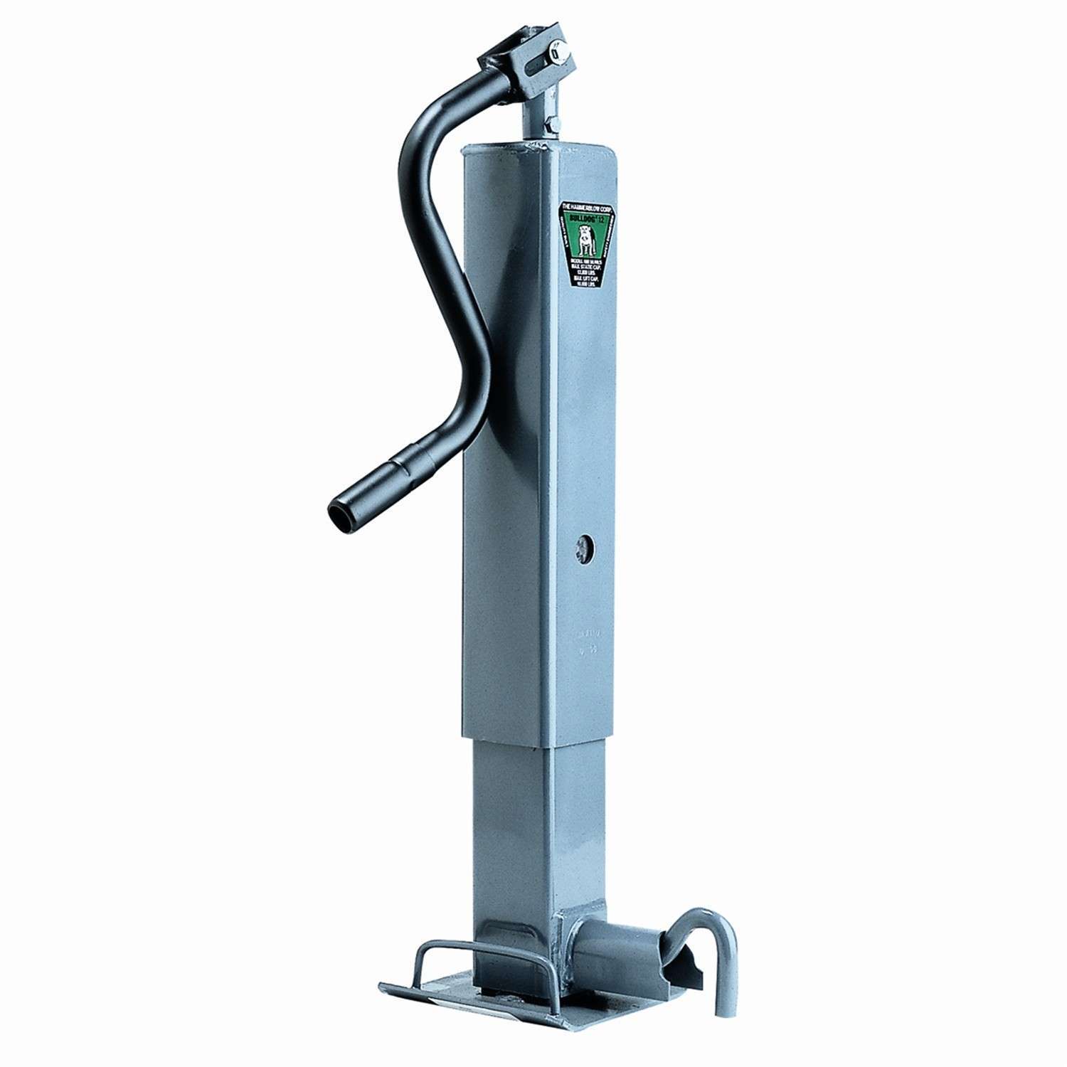 うな32 BULLDOG | 182304 | HD Square Trailer Jack, 12,000 lbs. Support