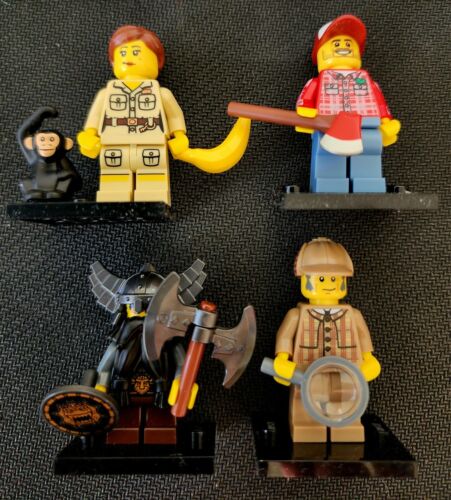 Lego Series 5 Collectible 16 Minifigures 100% Complete Set + Accessories - Picture 9 of 9