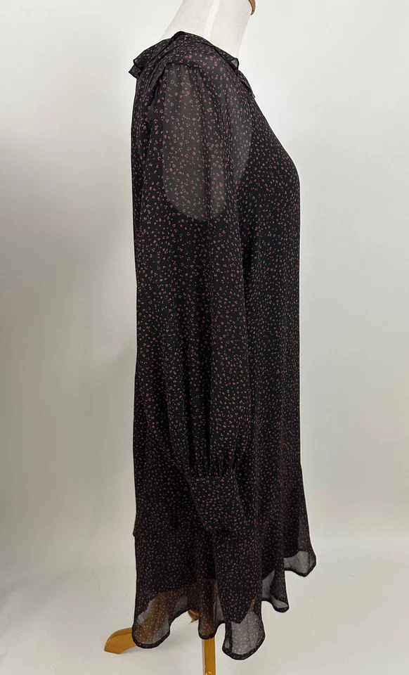 CABI black pink Prowl Shift Dress Women's M - Image 2 of 4