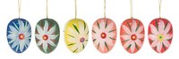 Behang Ostereier Mit Blumen 6 Er Set Erzgebirge
