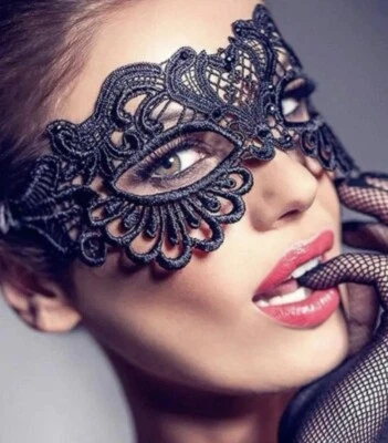 Gothic Sexy Lace Face Eye Mask Masquerade Ball Costume Party Halloween