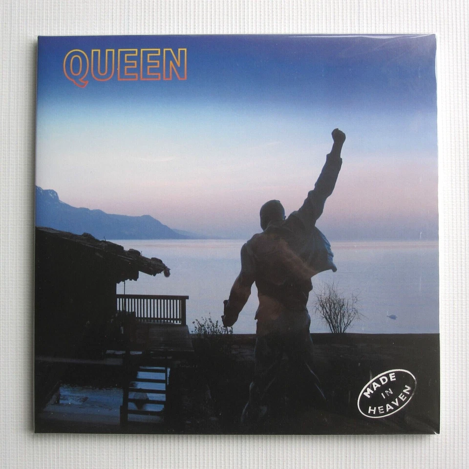 Queen 'Made In Heaven' Blue & Clear Coloured 2 x LP Double Vinyl Album NEW MINT - Image 2 of 4