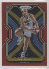 2021 Panini Prizm WNBA Red Prizm 27/299 Shyla Heal #96 6f8