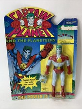 Captain Planet And The Planeteers Action Figure #80-621 FREE SHIPPING 