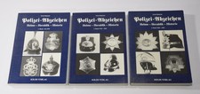 Polizei-Abzeichen - Helme Heraldik Historie - Alle drei Bände - Erich Radecke