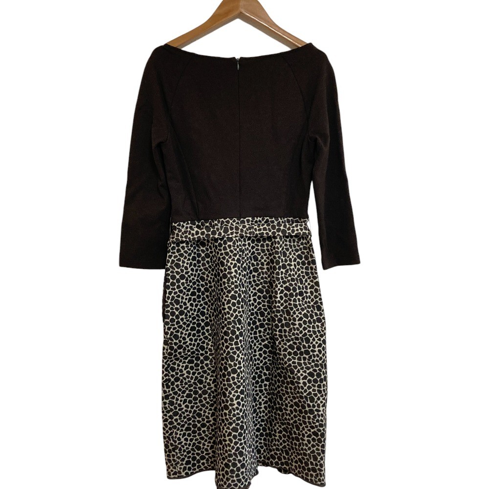 Weekend Max Mara Animal Pattern Docking Dress in … - image 2