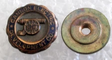Antique Cannon Electric Development Corporation Employee Service Award Pin