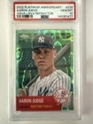 2022 Topps Chrome Platinum Anniversary Aaron Judge Aqua Lava /299 #200 PSA 10
