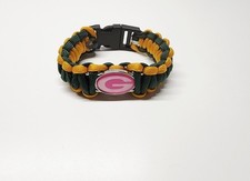 Green Bay Packers Charm Bracelet Pink Logo Fan Souvenir NFL Football
