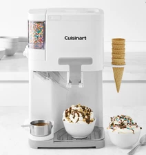 Cuisinart Ice Cream Maker Mix In Soft Serve and Slushy Maker - SALE - HOT