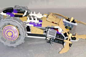 LEGO Ninjago set 70745 Anacondrai Crusher with Minifigures & Instructions